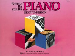 Bastien Piano: Bit for bit – Begynnerbok