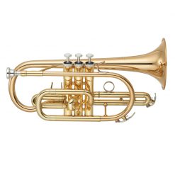 Yamaha YCR-4330Gll Kornett/Bb/ML-Borring Intermediate, Ny ML Borring, round SHaped lead pipe, gull