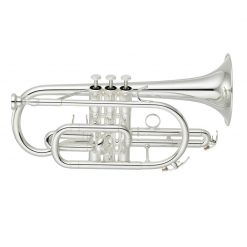 Yamaha YCR-4330GSll Kornett/Bb/ML-Borring Intermediate, Ny ML Borring, roundSHaped lead pipe, sølv