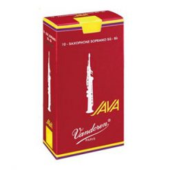 Vandoren Java red cut fliser sopransaxofon 10-pk.