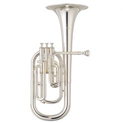 YAMAHA YAH-203S Althorn/Eb/L-Borring Student model, 3 pistons, Sølv Lakked