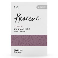 D'Addario Reserve Classic fliser Bb Klarinett 10-pk
