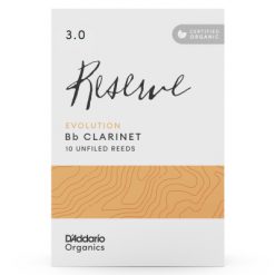 D'Addario Reserve Evolution fliser Bb Klarinett 10-pk