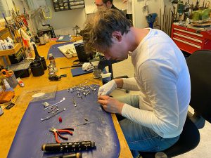 Ansatt på verkstedet