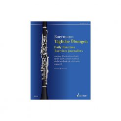 Carl Bärmann Op. 63, Tägliche Übungen (Daily Studies) for klarinett