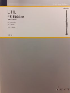 UHL 48 studies for klarinett, bok 1