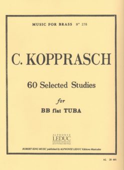 Kopprasch, 60 selected studies for tuba