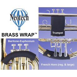 Neotech brass wrap for waldhorn
