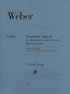 Weber, Concertino for klarinett og piano, Opus 26