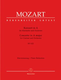 Mozart, Wolfgang Amadeus: Concerto for Clarinet and Orchestra in A major K. 622