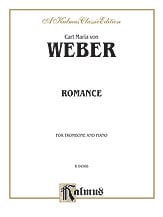Romance for piano og trombone, Carl Maria von Weber
